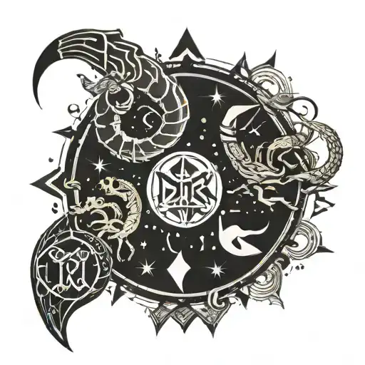 Scorpio Constellation And Nordic Runes