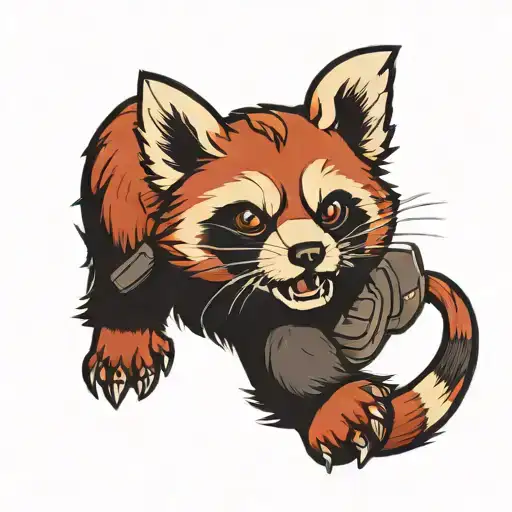 Military Red Panda
