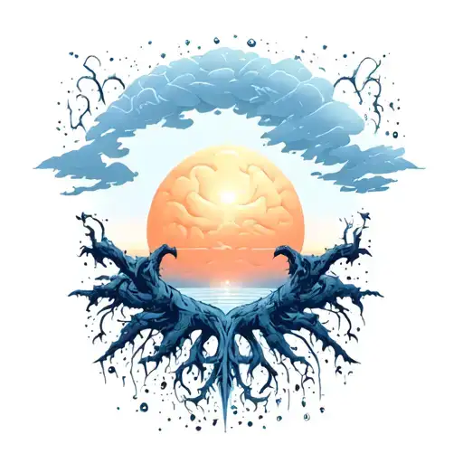 Progress Horizon In A Shape Of A Human Brain