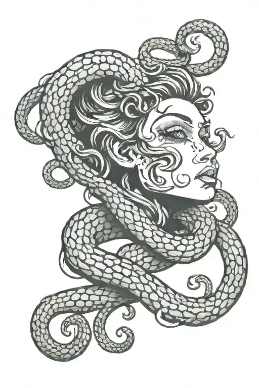 Medusa Hair Snake