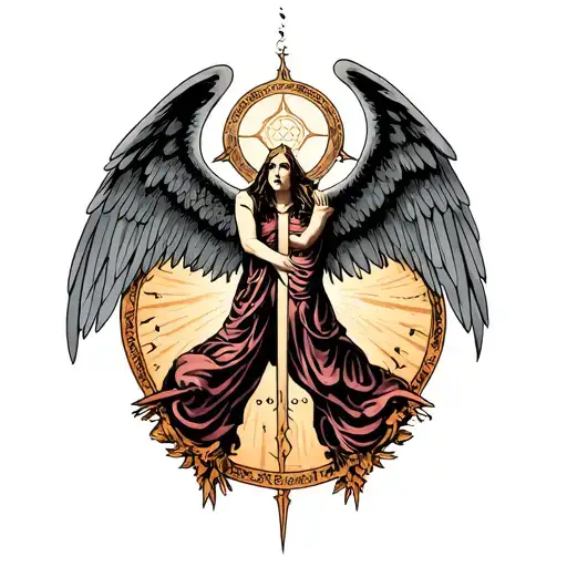 Supernatural Anti Possession Tattoo With Something To Do With The Angel Gabriel