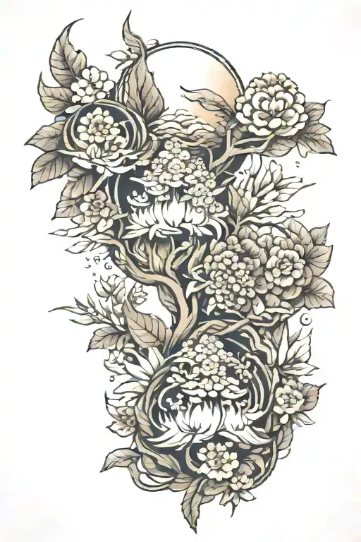 Asian Nature Inspired