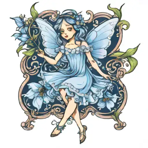 Bluebell Fairy Flying