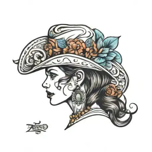 Vintage Western Female