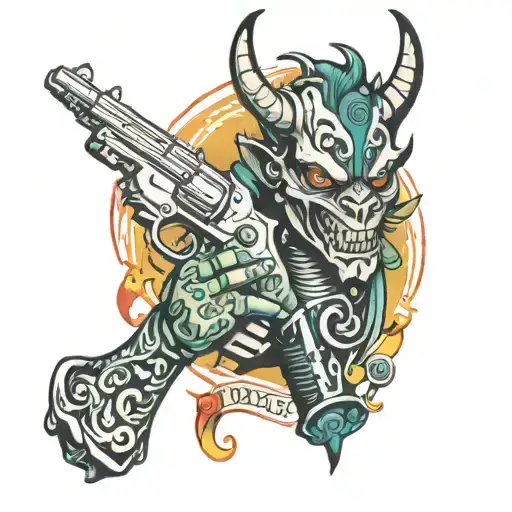 Guns Devil Money Aggressive