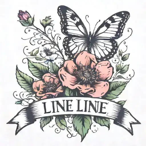 Did I Cross The Line But The Word Line Stretches Into A Wildflower