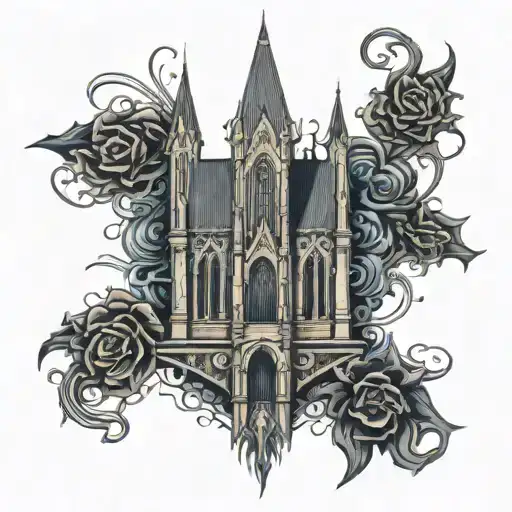 Dark Gothic Cathedral
