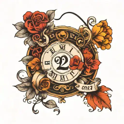 Create A Tattoo That Has The Date 19 11 2023 Love
