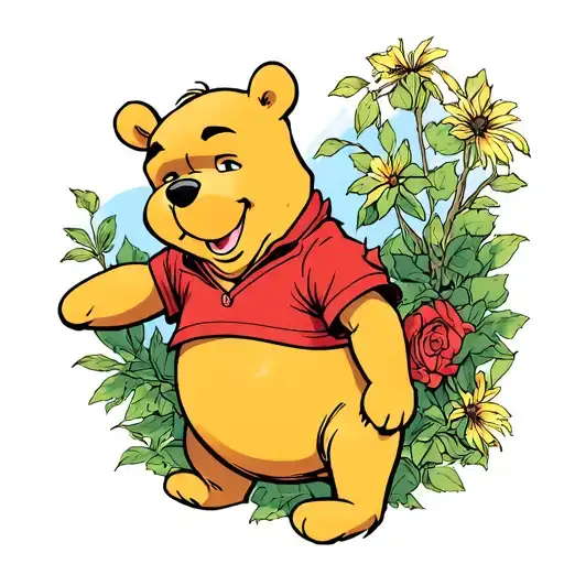 Winnie The Pooh Tough Guy
