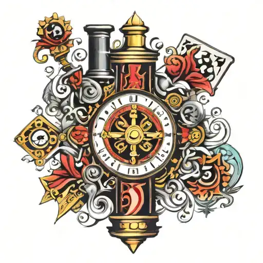 Roulette Cylinder 17 Neighbors & Amsterdam Crosses