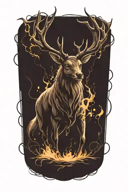 Harry Potter Expecto Patronum Spell Being Cast