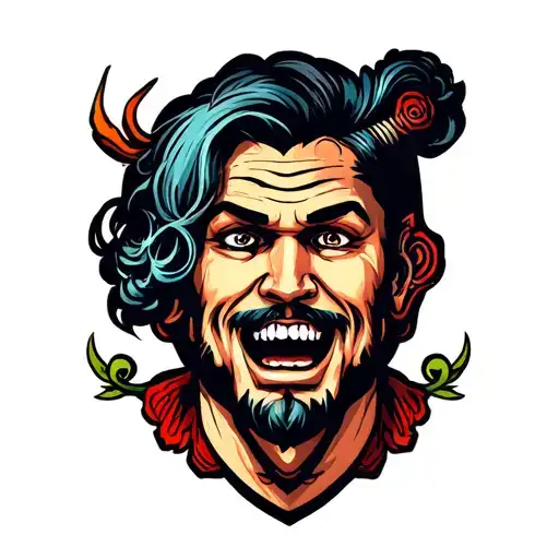 Funny Character Shaped Like