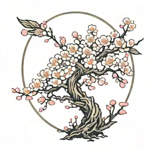 Sakura Cherry Blossom Tree