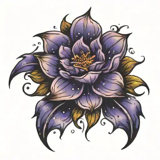 Purple Flower Galaxy