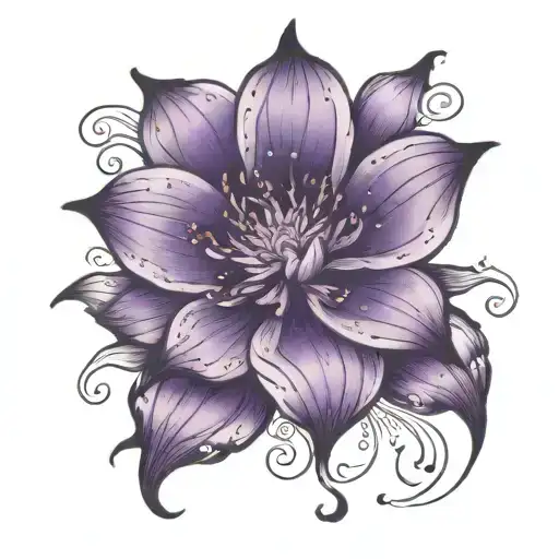 Purple Flower Galaxy