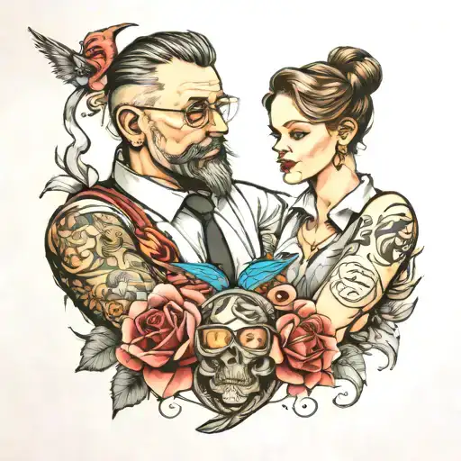 Working Father For His Financial And Family