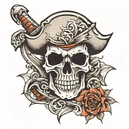 Skull Pirate Skull
