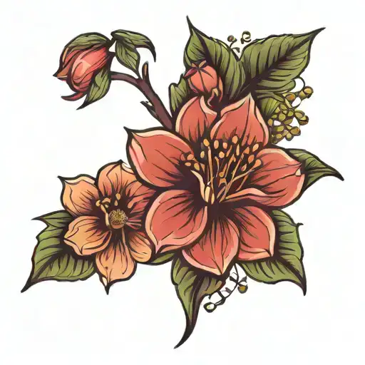 February Birth Flower And April Birth Flower