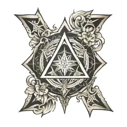 Merkaba Gothic Design Inspired