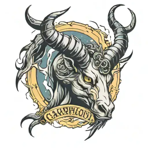 The Zodiac Sign Capricorn Struck By Lightning