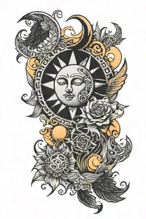 Wiccan Sun Moon