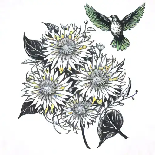 Dandelion Turns Into Birds With Name Bobbie Hidden In