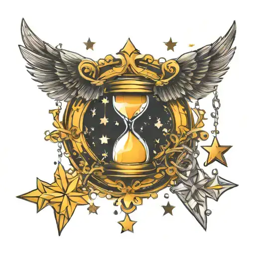 Stars Hourglass Chains