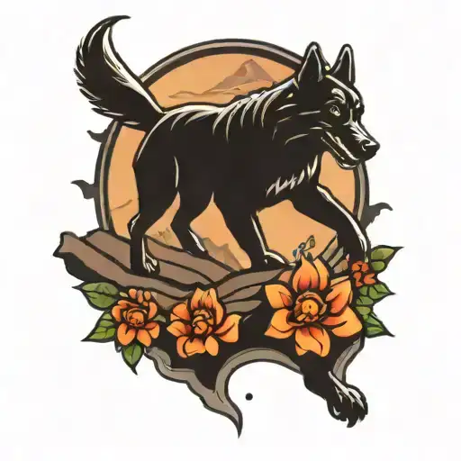 Mountain Biking Running Dog Paw