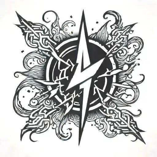 Lightning Bolt Symbol