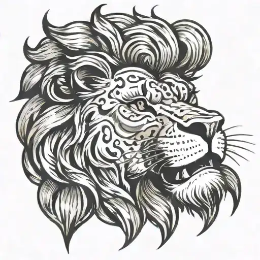 Leo Lion Roaring