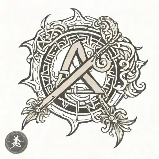 Aquarius Zodiac Sign And Rune Of Protection