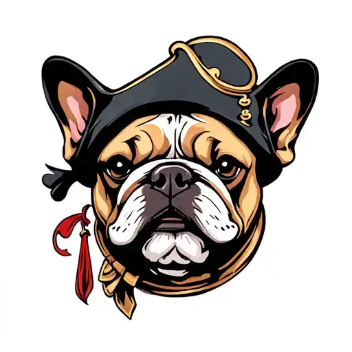 French Bouledogue Pirate