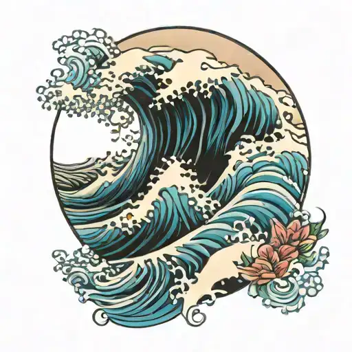 Waves Crashing In The Background