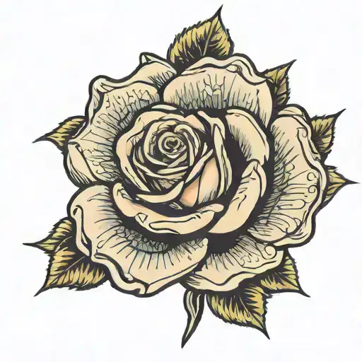 The Word Mceleney Joined Into A Rose