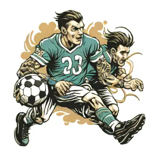 Loving Playing Football Peacs