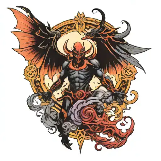 Demon Vs Arc Angel Looking