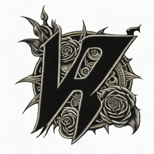 The Number 12 Tattoo In Mahori Style