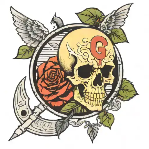 Twenty One Pilots Skeleton Clique Logo