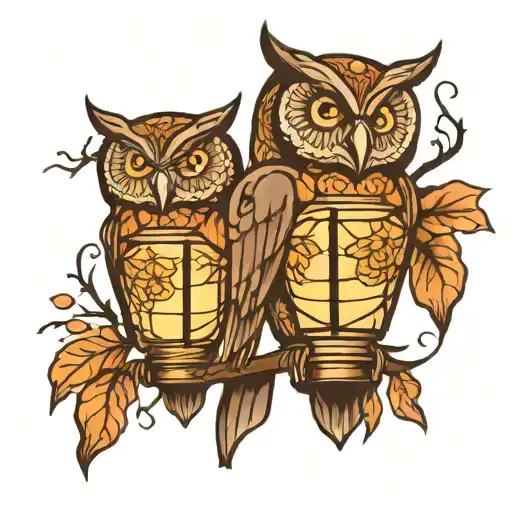 Owl Lantern