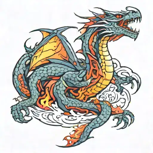 Fire Breathing Dragon