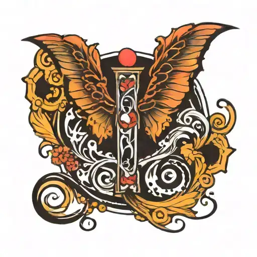 4 Semicolon Cross Style