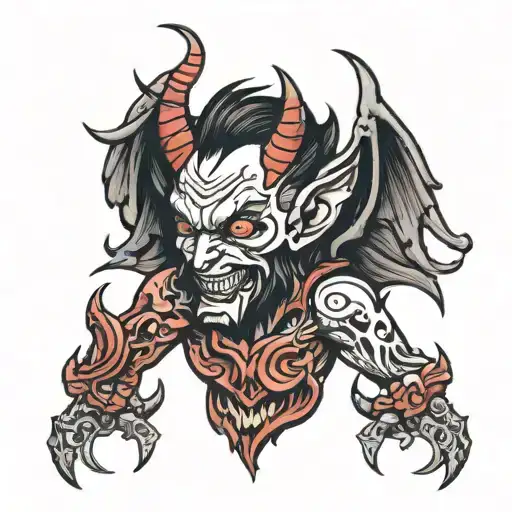 Devil Half Angel Half Demon