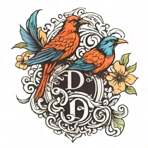 Birds With D Initial