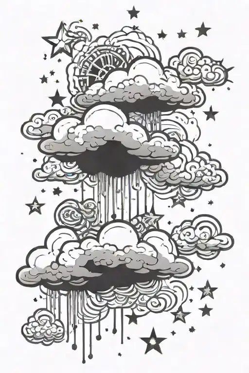 Cloud And Stars