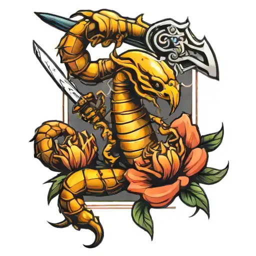 Scorpion With A Sword