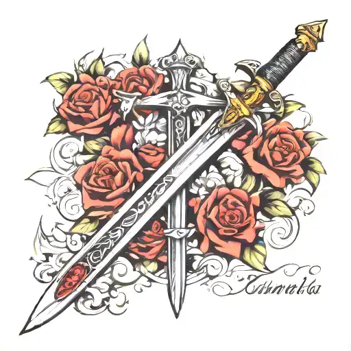 Sword With Roman Numerals 7 11 2012