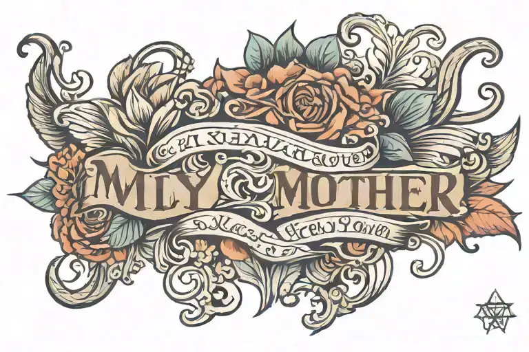 My Mother Name On My Hand