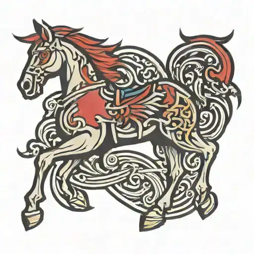 Faze Logo With Horse