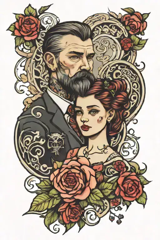 Father And Daughter Scottish