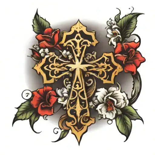 Heredia Cross Surrounded Heaven